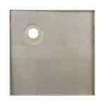Coria | 80x80x5 cm kwadratowy, brodzik akrylowy z syfonem