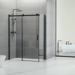 Milano | Duo Black kabina prysznicowa 90x90, 195cm, 8mm, NANO