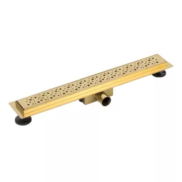 Lotaringia | Gold odpływ liniowy, 60 cm
