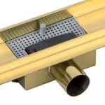 Lotaringia | Gold odpływ liniowy, 60 cm
