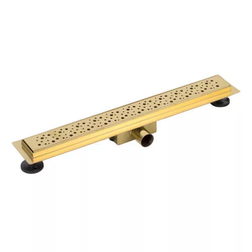Lotaringia | Gold odpływ liniowy, 80 cm