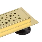 Lotaringia | Gold odpływ liniowy, 80 cm