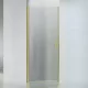 Madeira | Gold 100 drzwi prysznicowe uchylne, 190cm, 6mm, NANO
