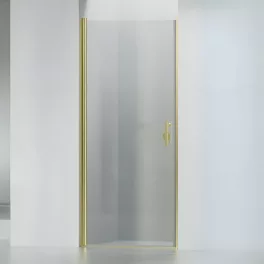 Madeira | Gold 80 drzwi prysznicowe uchylne, 190cm, 6mm, NANO