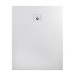 Cagliari | White 80x100x2,6 cm prostokątny, brodzik SMC z syfonem