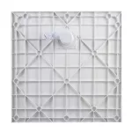 Cagliari | White 80x80x2,6 cm kwadratowy, brodzik SMC z syfonem
