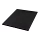 Cagliari | Black 90x120x2,6 cm prostokątny, brodzik SMC z syfonem