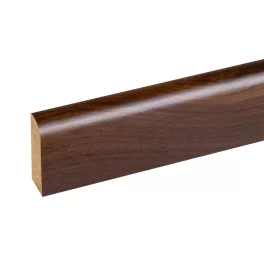 W-STEP | listwa przypodłogowa do paneli laminowanych, orzech, 2400x60x15 mm