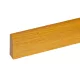 W-STEP | listwa przypodłogowa do paneli laminowanych, dąb, 2400x60x15 mm