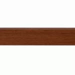 W-STEP | listwa przypodłogowa do paneli laminowanych, dąb ciemny, 2400x60x15 mm