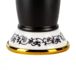 Izmir | Black & Gold bateria umywalkowa retro