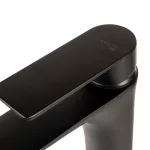 Salzburg | Black bateria umywalkowa wysoka