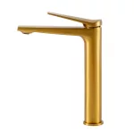 Tropez | Gold bateria umywalkowa wysoka