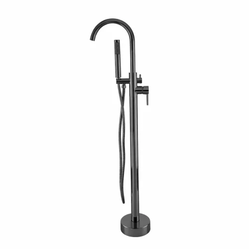 Korfu | Gun Grey bateria wannowa wolnostojąca