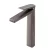 Singapore | Gun Grey bateria umywalkowa wysoka