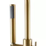 Korfu | Rose Gold bateria wannowa wolnostojąca