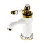 Izmir | White & Gold bateria umywalkowa retro
