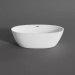 OVAL | wanna wolnostojąca, biała, 170x80x58 cm