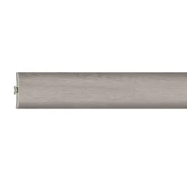W-STEP | listwa progowa do paneli SPC, do przyklejenia, dąb szary, 2400x46x7 mm