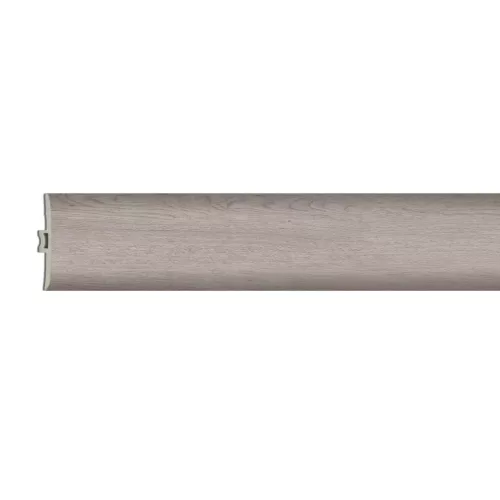 W-STEP | listwa progowa do paneli SPC, do przyklejenia, dąb szary, 2400x46x7 mm