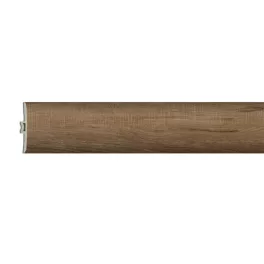 W-STEP | listwa progowa do paneli SPC, do przyklejenia, dąb rustykalny, 2400x46x7 mm