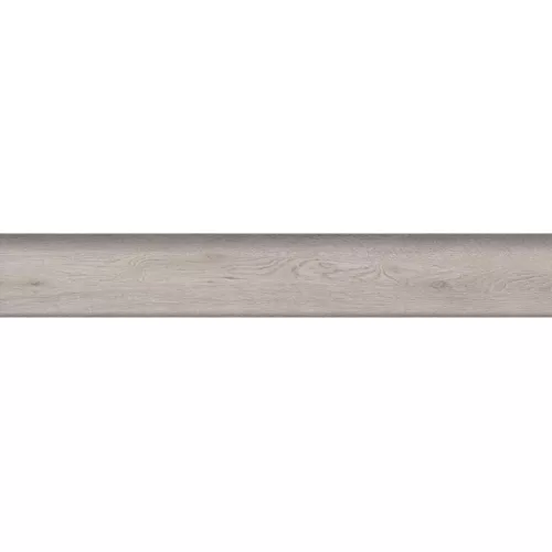 W-STEP | listwa przypodłogowa do paneli SPC, dąb szary, 2400x80x14 mm