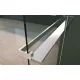 Rochelle | Chrome półka prysznicowa i wieszak na ręczniki do ścianki prysznicowej, 140 cm