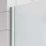 Walk-in | Chrome ścianka prysznicowa, szkło matowe 50, 200cm, 8mm, NANO