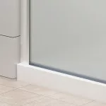 Walk-in | Chrome ścianka prysznicowa, szkło matowe 50, 200cm, 8mm, NANO