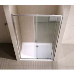 Elche | 130 drzwi prysznicowe przesuwne, 190cm, 6mm, NANO