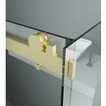 Milano | Duo Gold kabina prysznicowa 90x120, 195cm, 8mm, NANO