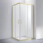 Motril | Gold kabina prysznicowa 80x80 190cm, 6mm, NANO