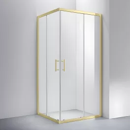 Motril | Gold kabina prysznicowa 80x80 190cm, 6mm, NANO
