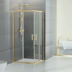 Motril | Gold kabina prysznicowa 90x90, 190cm, 6mm, NANO