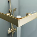 Motril | Gold kabina prysznicowa 90x90, 190cm, 6mm, NANO