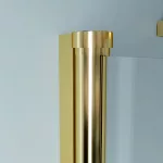 Rubio | Gold kabina prysznicowa 80x80, 195cm, 6mm, NANO