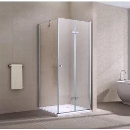 Cordoba | Duo kabina prysznicowa 90x90, 195cm, 6mm, NANO