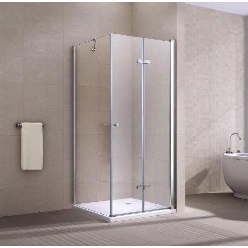 Cordoba | Duo kabina prysznicowa 90x90, 195cm, 6mm, NANO