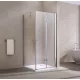 Cordoba | Duo kabina prysznicowa 90x90, 195cm, 6mm, NANO