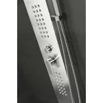 Alegre | Silver panel prysznicowy, stal nierdzewna