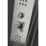 Alegre | Silver panel prysznicowy, stal nierdzewna