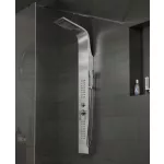Alegre | Silver panel prysznicowy, stal nierdzewna
