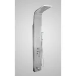 Merin | Silver panel prysznicowy, stal nierdzewna