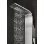 Merin | Silver panel prysznicowy, stal nierdzewna