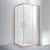Motril | Rose Gold kabina prysznicowa 80x80 190cm, 6mm, NANO
