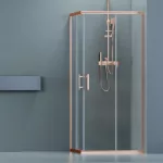 Motril | Rose Gold kabina prysznicowa 80x80 190cm, 6mm, NANO