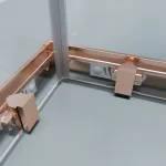 Motril | Rose Gold kabina prysznicowa 90x90, 190cm, 6mm, NANO